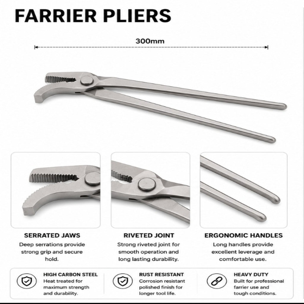 Professional Farrier Pliers (300mm)