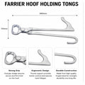 Professional Farrier Hoof Holding Tongs (280mm)