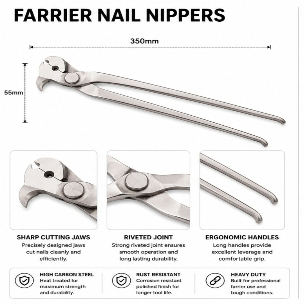 Professional Farrier Nail Nippers (350mm)