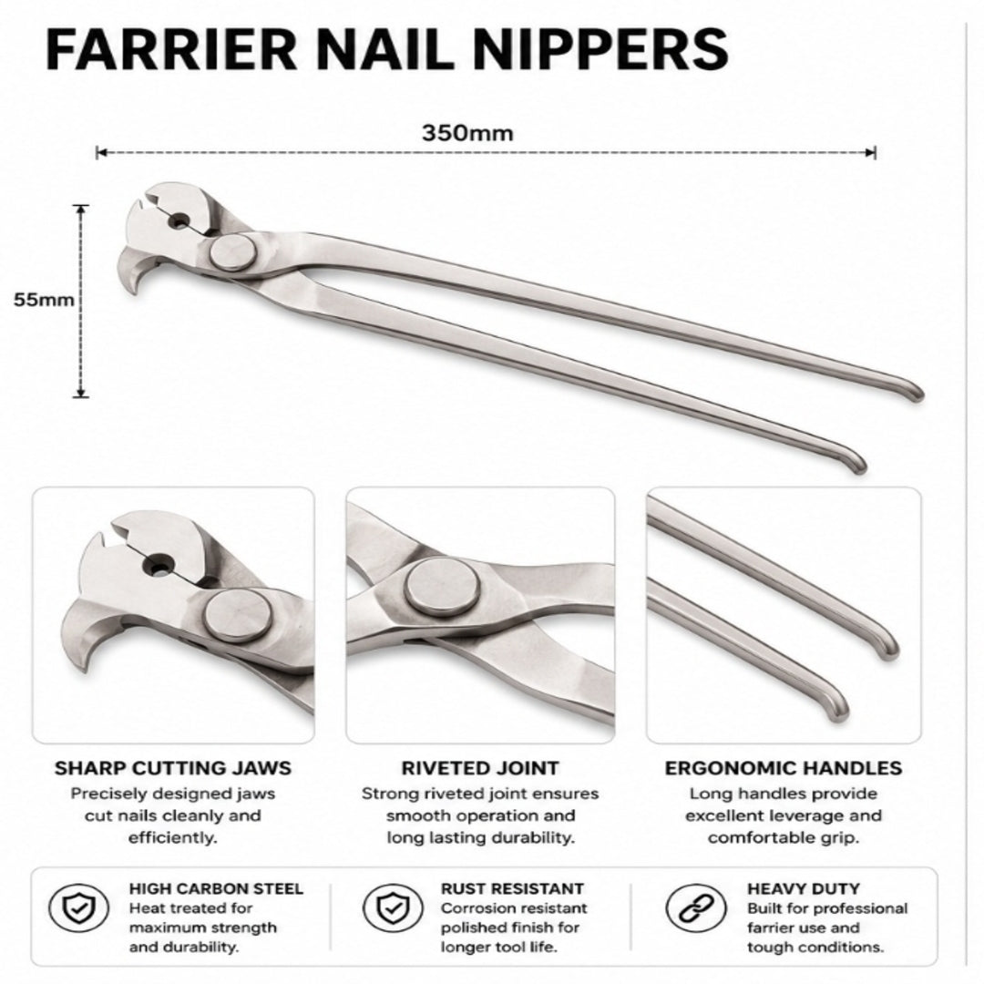 Professional Farrier Nail Nippers (350mm)