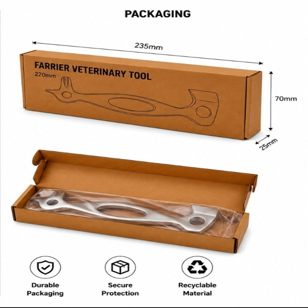 Multi-Purpose Farrier Veterinary Tool (220mm)