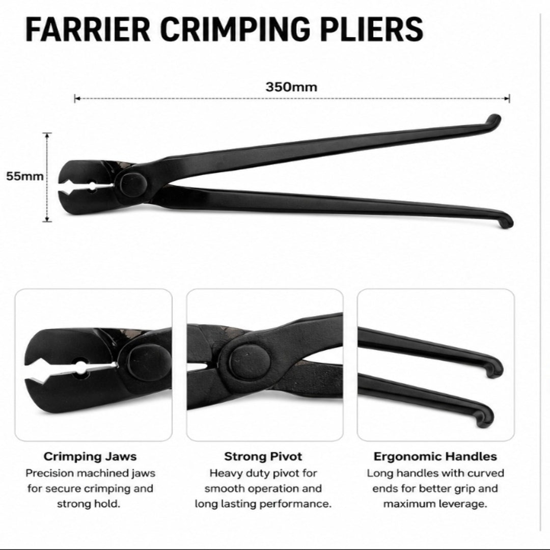 Professional Farrier Crimping Pliers (350mm)