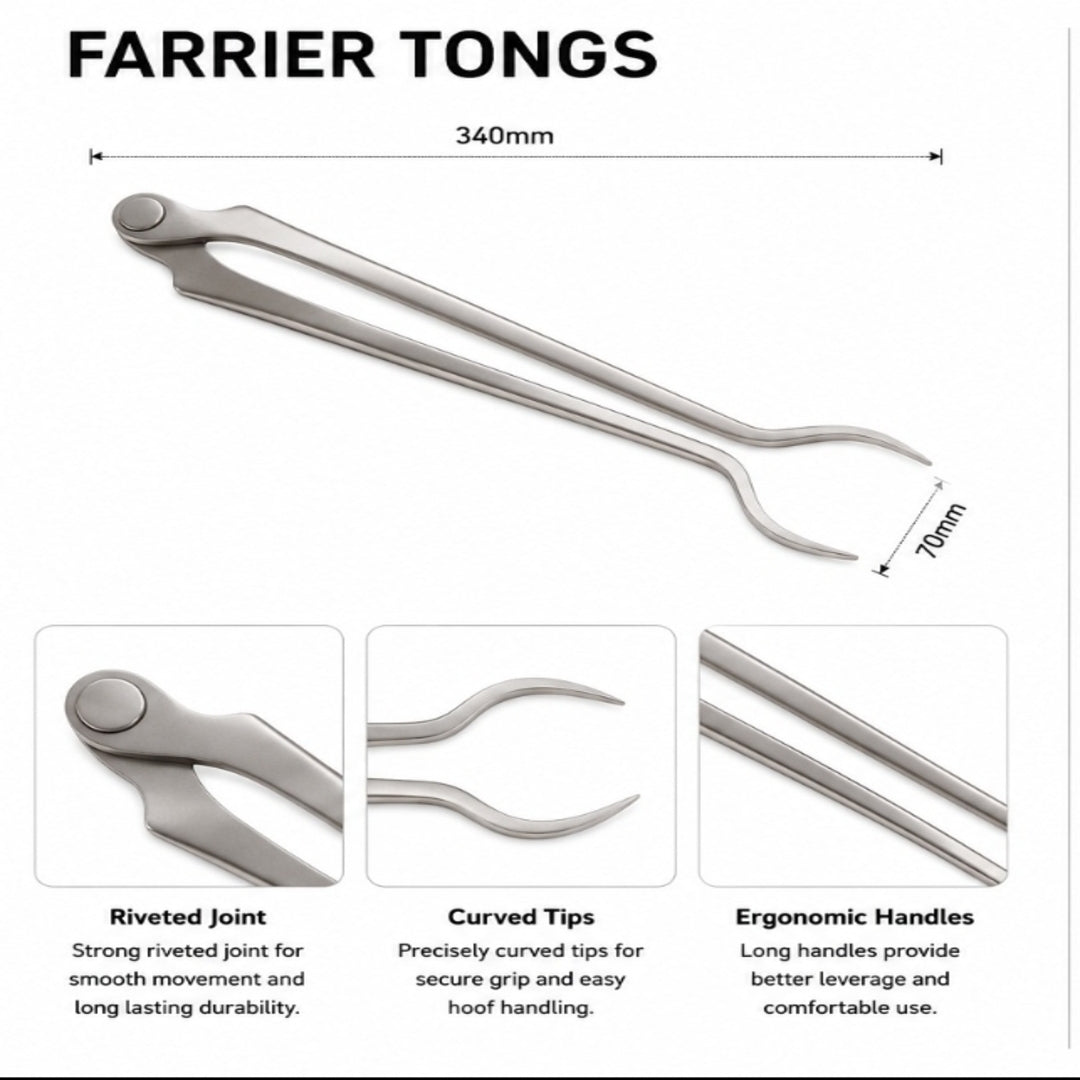 Professional Farrier Tongs (340mm)