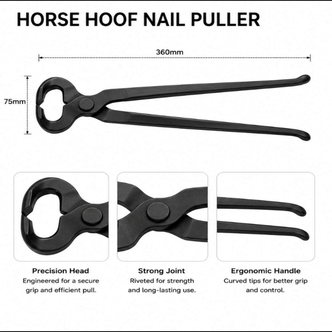 Professional Horse Hoof Nail Puller (360mm)