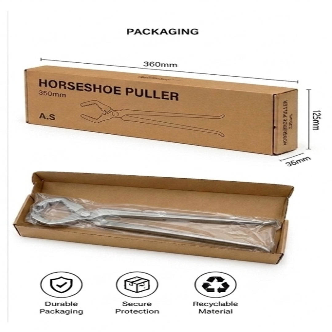 Professional Farrier All-Purpose Shoe & Nail Tongs (350mm)