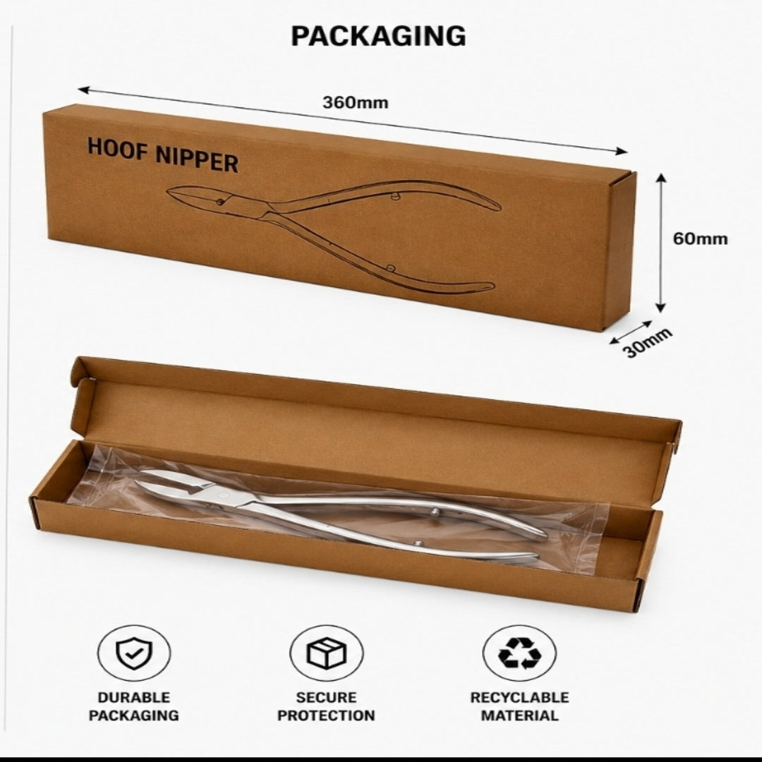 Professional Hoof Nipper – 160mm Precision Stainless Steel Trimming Tool
