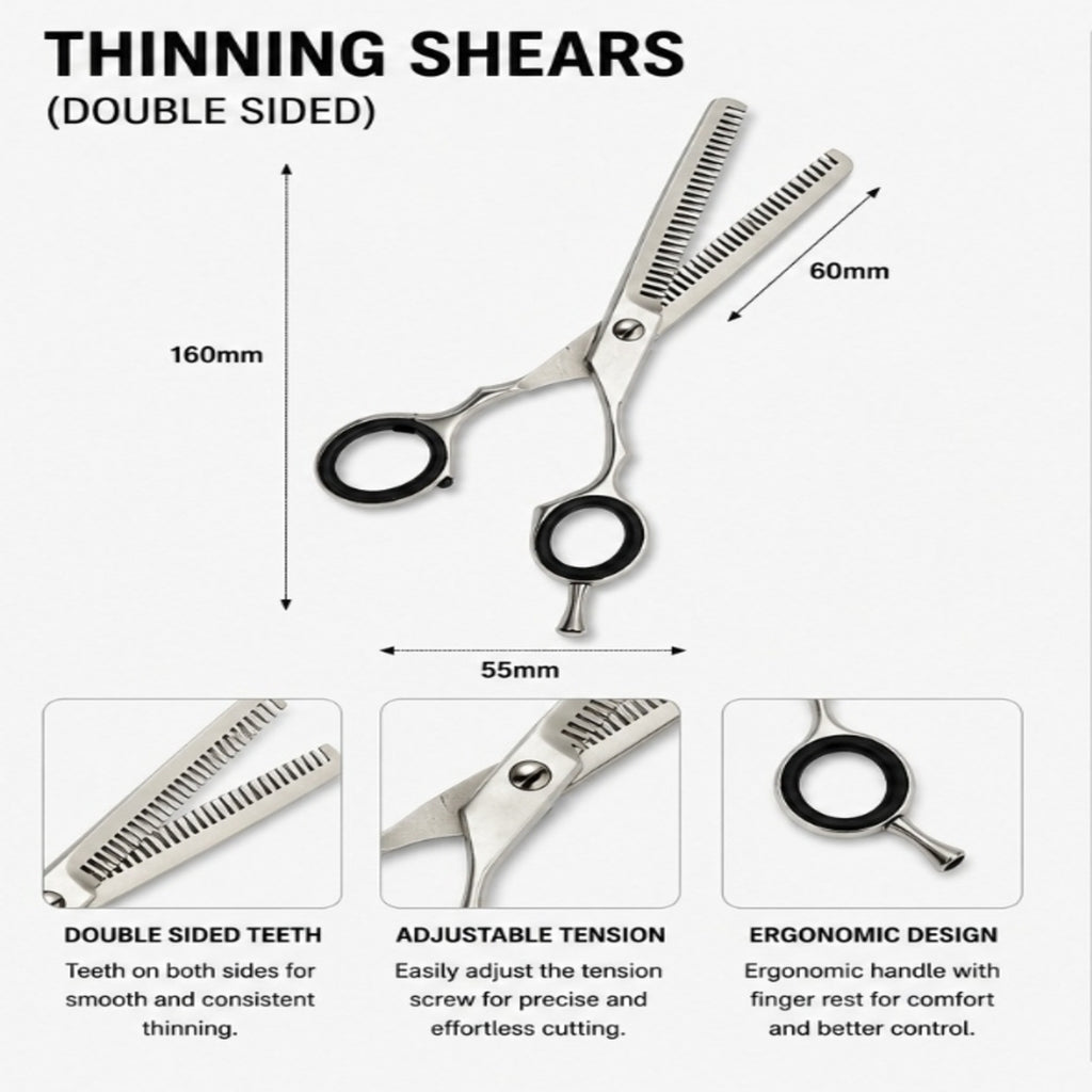 Professional Double-Sided Loop Hoof Knife (210mm)