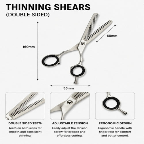 Professional Double-Sided Loop Hoof Knife (210mm)